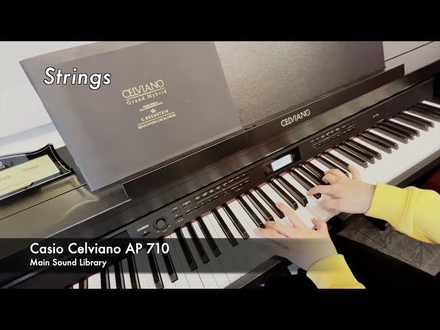 CASIO CELVIANO AP710 Main Sound Library