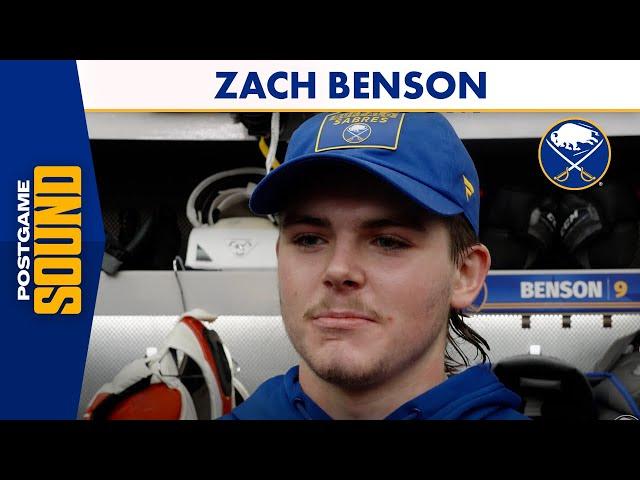 "We Played a Really Strong Third" | Zach Benson On OT Win Over Blues