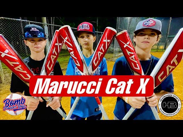 Hitting with the MARUCCI CAT X COMPOSITE & CAT X CONNECT | USSSA Baseball Bat review