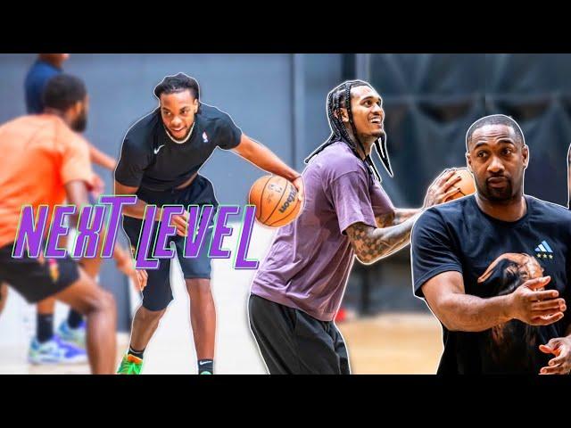 Jordan Clarkson & Darius Garland SUMMER WORK  Gilbert Arenas giving out GAME 