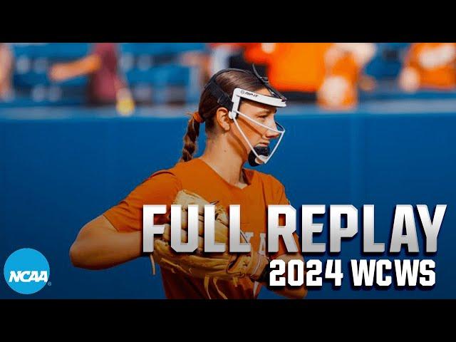 Texas vs. Stanford: 2024 Women's College World Series | FULL REPLAY