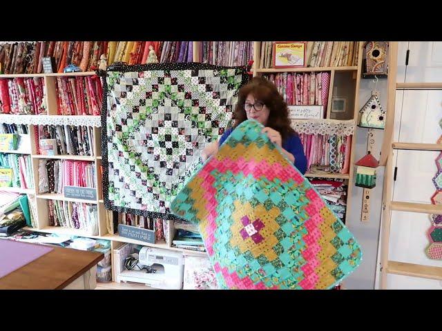 EASY QUILT TUTORIAL!  Trip Around The World Quilt using 2 1/2" strips