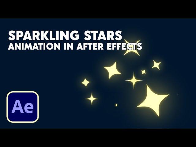 Sparkling Stars Animation in After Effects