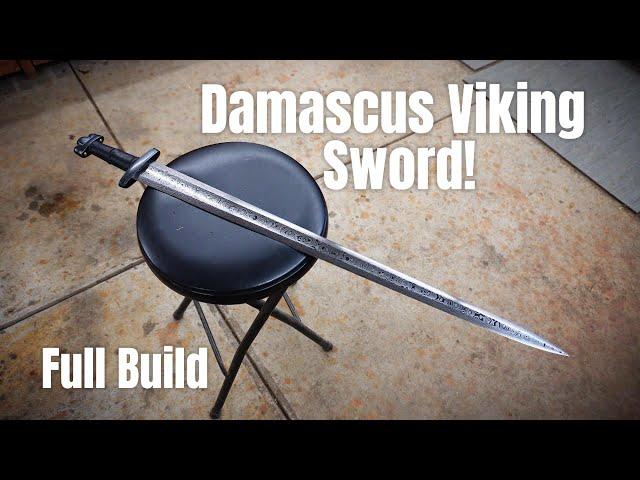 MAKING A DAMASCUS VIKING SWORD