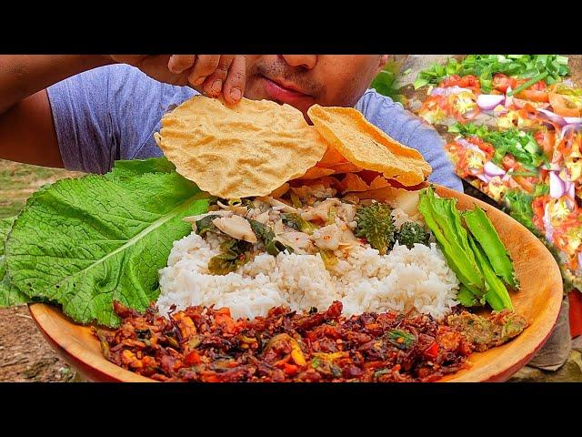 How to prepare and eat spicy salted dry fish fry || kents vlog.