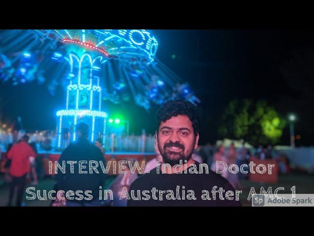 Another IMG Indian Doctor gets a junior doctor job in Australia - Dr Meet 's story