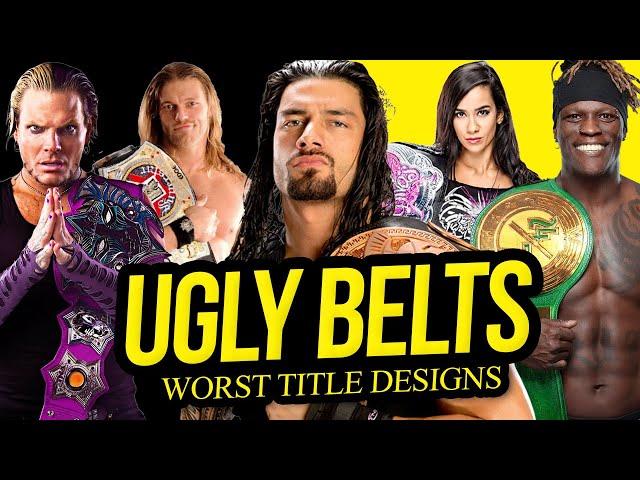 UGLY BELTS | Worst Title Designs!