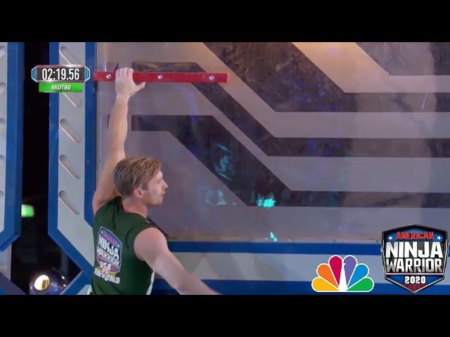 Magnus Midtbø Stage 3 Run | American Ninja Warrior: USA vs The World (2020)