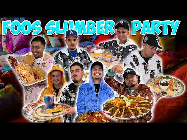 FOOS SLUMBER PARTY !!