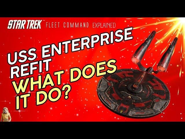 USS Enterprise REFIT | Star Trek Fleet Command | Outside Views STFC