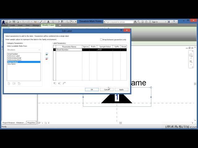 Advanced Revit Architecture 2014 Tutorial | Elevation Tags