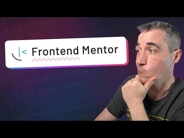 The problem with Frontend Mentor