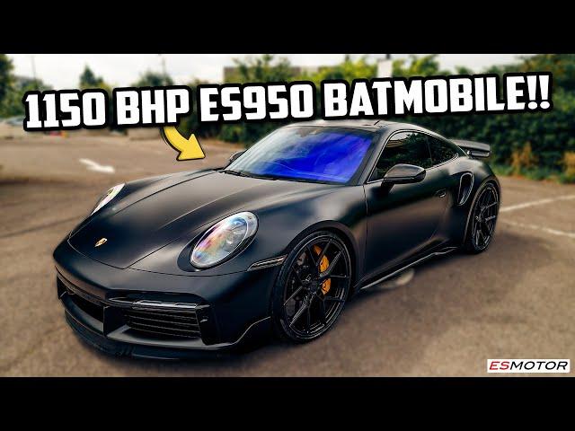 1150BHP BATMOBILE PORSCHE 992 TURBO S ES950!! #porsche #esmotoruk #911turbos #ES1300