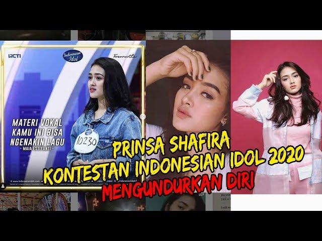 Terungkap! Alasan Prinsa Shafira Kontestan Indonesian Idol 2020 Mengundurkan Diri