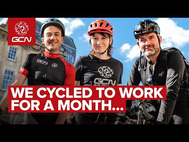 We Cycled To Work Every Day For A Month & This Is What Happened!