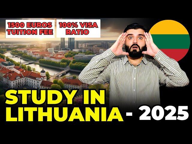 Study in Lithuania | 100% Visa Ratio | Easy Visa Process for Pakistani Students