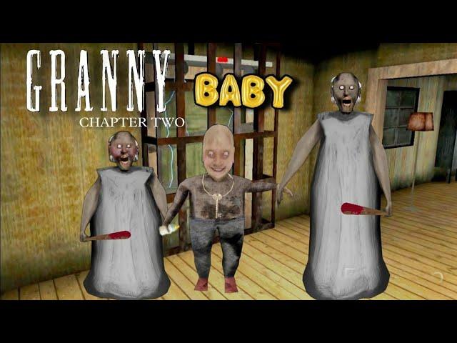 Granny became kid!Granny chapter 2 gameplay tamil/on vtg!