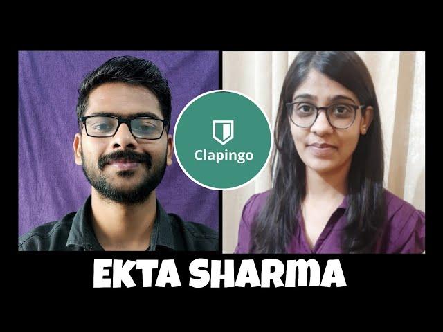 How to talk in English | Clapingo Conversation with Tutor Ekta Sharma