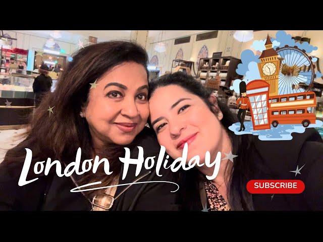 Amma & I in London Vlog: Shopping, Shows and Coffee Bliss | Rayane Mithun| Radikaa Sarathkumar