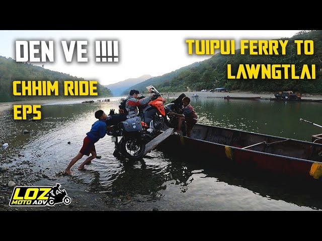 TUIPUI ah bike a tla teuh hle !! [] Tuipui ferry, Lawngtlai to lunglei [] Chhimride ep5