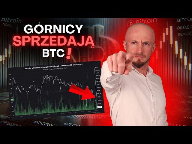  Kryptowaluty Wiadomości!  Górnicy Masowo Sprzedają BTC!