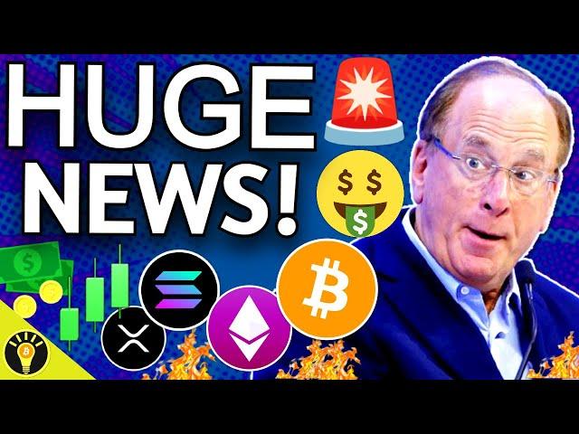 HUGE CRYPTO NEWS! BLACKROCK BITCOIN ETF OPTIONS APPROVED BY SEC!