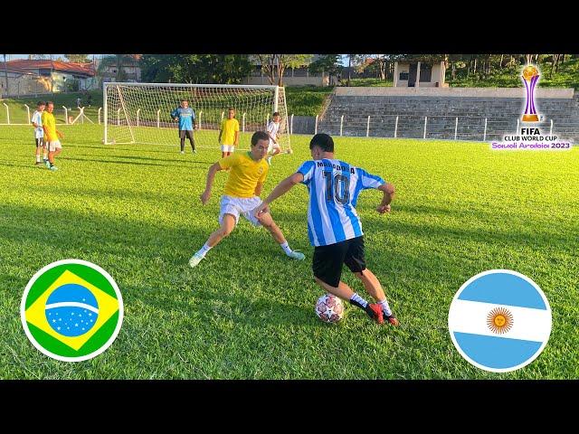 BRASIL vs ARGENTINA A GRANDE FINAL DA COPA DO MUNDO