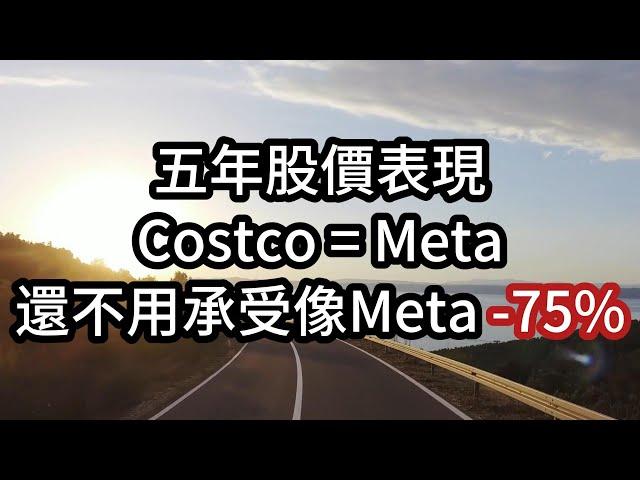 [[驚人的發現]] Meta 跟 Costco 2019-2024 股價表現打了個平手你信嗎? COST META