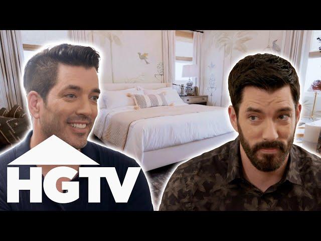 The Property Brothers Compete To Make The Best Main Bedroom Suite! | Brother vs. Brother