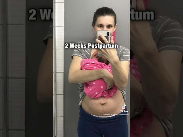 My Postpartum Body Transformation | 0-8 weeks (week by week)