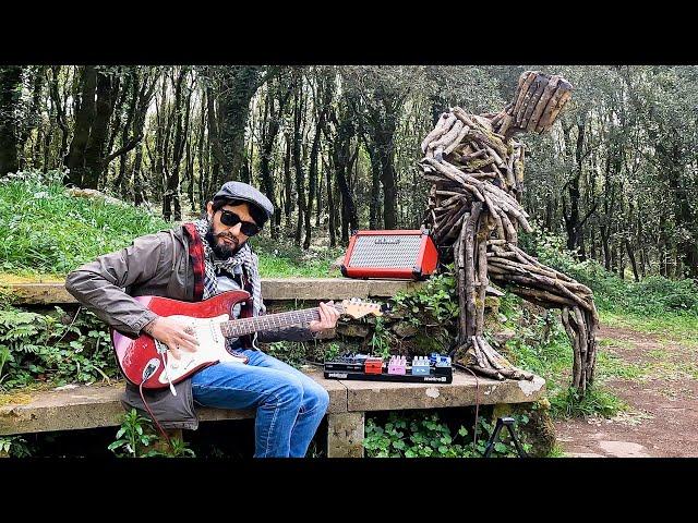 Ambient Guitar Tones || Outdoor Music || Drone In The Forest // Un Bosco Da Fiaba [Monte Arci]