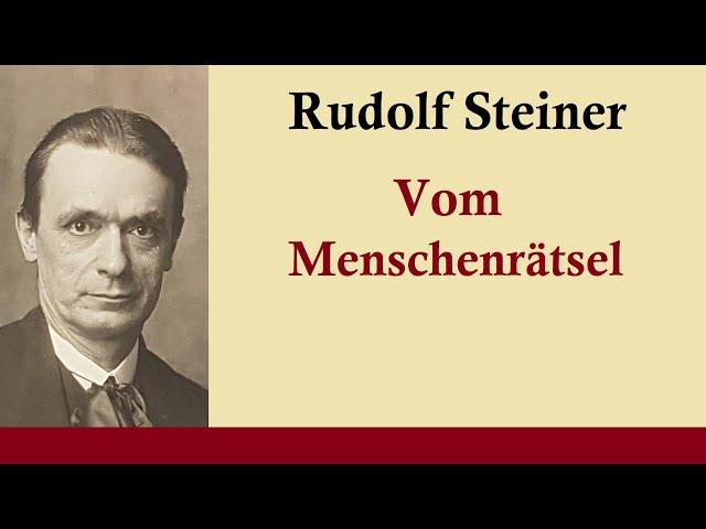 Rudolf Steiner | VM, 110-124: Bilder aus dem Gedankenleben Österreichs II (Fercher von Steinwand)