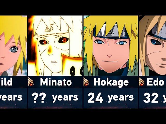 Evolution of Minato Namikaze in Naruto and Boruto