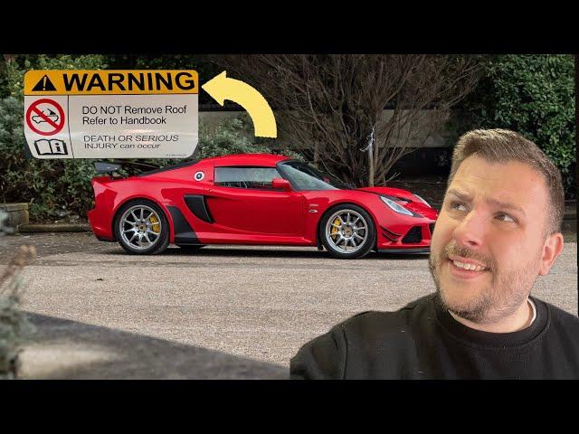 DANGER OF DEATH: Taking the Hardtop off the Lotus Exige