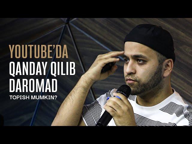 YouTube'da qanday qilib daromad topish mumkin?