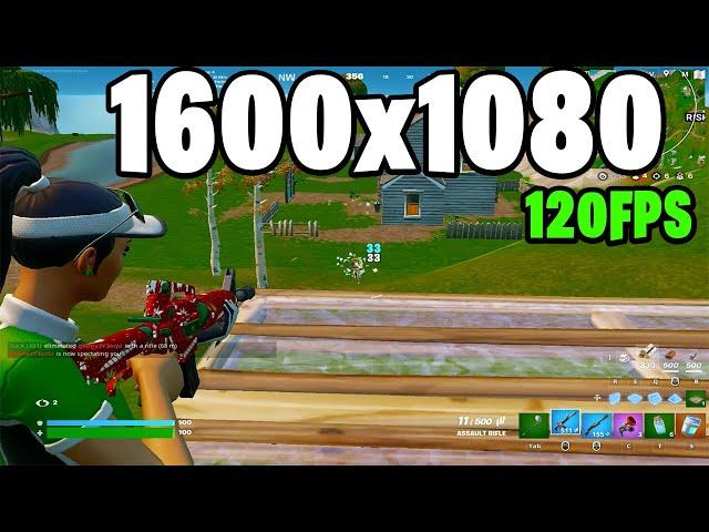 The Best Stretched Resolution for Fortnite Season OG! (FPS BOOST, 0 DELAY & 0 PING)