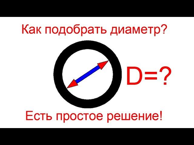 Как подобрать диаметр трубы для отопления