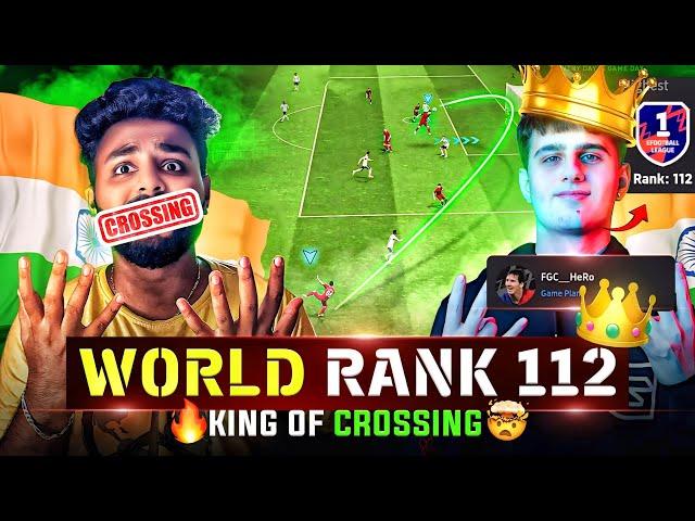 I JUST COULDN’T STOP HIS CROSSING | WORLD RANK 112 | OPPONENT CRAZY COMEBACK | TOURNAMENT BATTLE