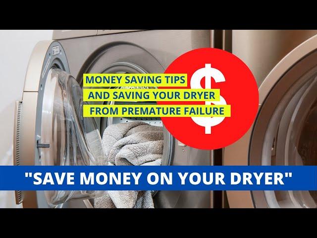 Dryer Takes A Long Time To Dry // 3 Tips For Better Dryer Results.