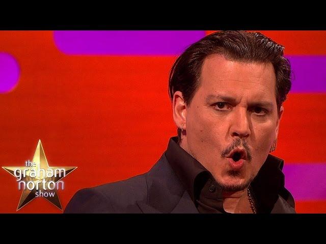 Johnny Depp Does A Great Donald Trump Impersonation - The Graham Norton Show