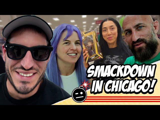 THE NEW JOHNNY-POV-5000 CAM! Trying Out the Meta Smart Glasses || CHICAGO SMACKDOWN VLOG