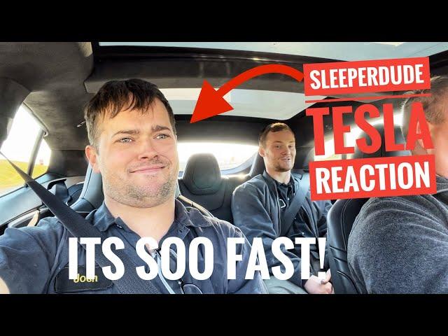 First time in a Tesla reaction. I was very surprised!