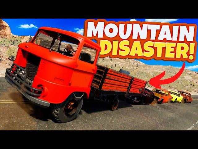 I Sent My Diesel Truck SOARING Off a Mountain in Drive Beyond Horizons!