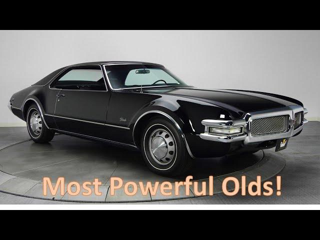 What Are The Most Powerful Oldsmobiles Ever Produced?  The 1968-70 Oldsmobile Toronado