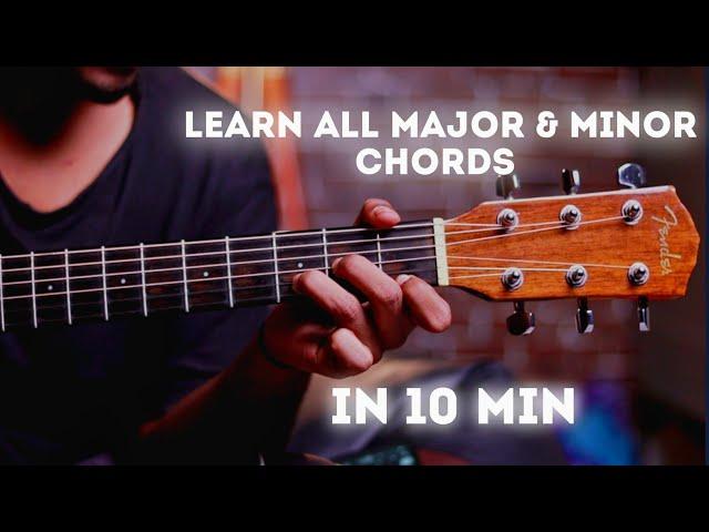 All major and minor chords on guitar | sandeep mehra