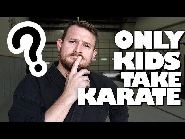 Why Don't Adults Take Karate?