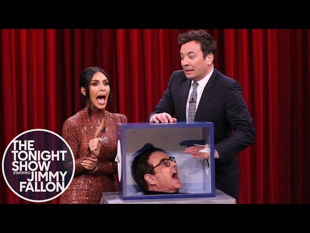 Can You Feel It? - Jimmy and Kim Kardashian Freak Out Touching Mystery Objects