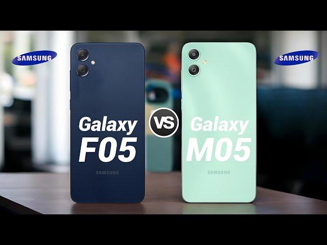 Samsung Galaxy F05 4G Vs Samsung Galaxy M05