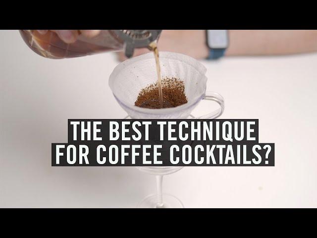 The Best Technique for Coffee Cocktails?