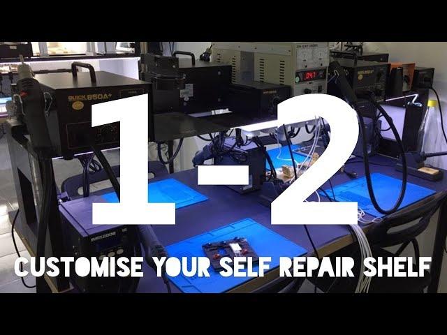 DiY Customize your self phone repair shelf Part 1-2